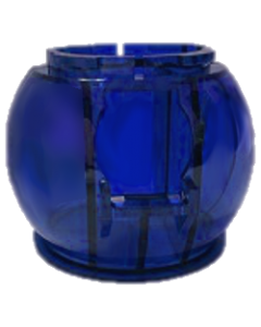 Twilight Zone Gumball Globe Blue 
