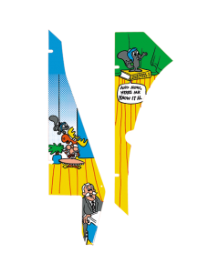 Adventures of Rocky and Bullwinkle and Friends Plastics