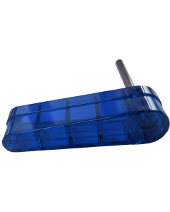 Flipper Bat Early Bally Transparent Blue