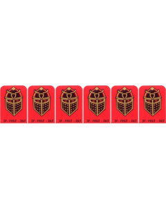 Black Knight 2000 Target Decals Laminated
