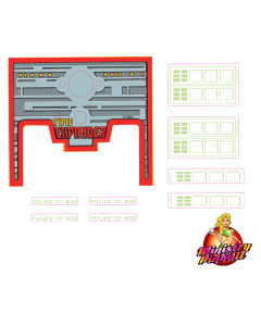  Dr Who Police Box and Expander Decal Set