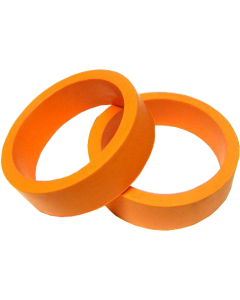 Flipper Rubber 1 1/2" x 1/2" Orange