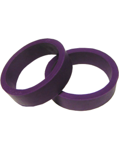 Flipper Rubber 1 1/2" x 1/2" Purple