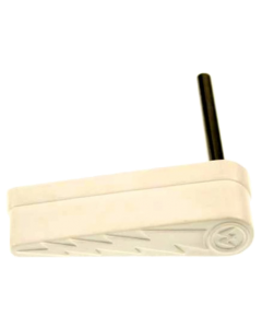 Williams Flipper Bat White with Lightning Bolt