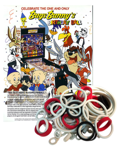 Bugs Bunny's Birthday Ball rubberset