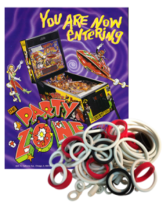 Party Zone rubberset