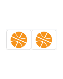 Harlem Globetrotters Spinner Decals