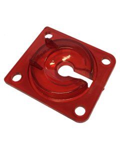 Transparent Red Eject Hole Plastic