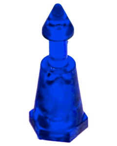 Minipost Single Groove Blue