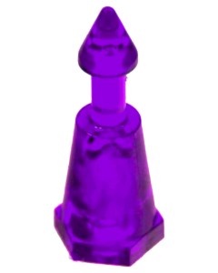 Minipost Single Groove Purple