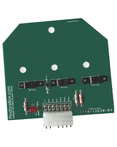 Drop Target 3 Bank Opto PCB A-13609