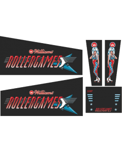 Rollergames Cabinet Decals (Next Gen)