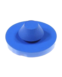 Rubber Grommet Bumper Round 1" Blue 23-6702