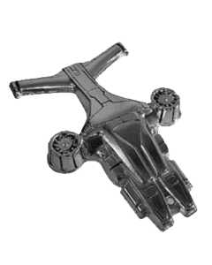 Terminator 2 Hunter Killer Ship Silver