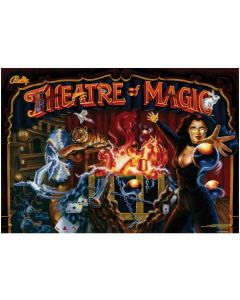 Theatre of Magic Acrylic Backglass