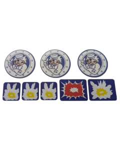 Torpedo Alley Spinner/Target/Pop Decal Set