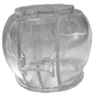 Twilight Zone Gumball Globe Clear