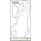 Bugs Bunny's Birthday Ball Playfield Protector