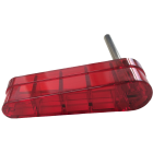 Flipper Bat Early Bally Transparent Red