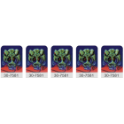 Alien Poker Target Decals Laminated