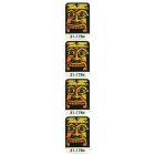 Indiana Jones Target Decals Laminated