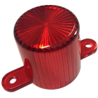Dome Flash Lamp Screw Red