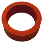 Flipper Rubber Small Orange 1 x 1/2 x 5/32