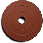 Rubber-Rebound 1-1/2" Brown