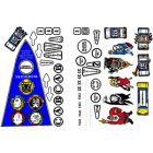 Taxi Marylin Insert Decals