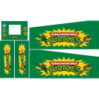 Teenage Mutant Ninja Turtles Cabinet Decals